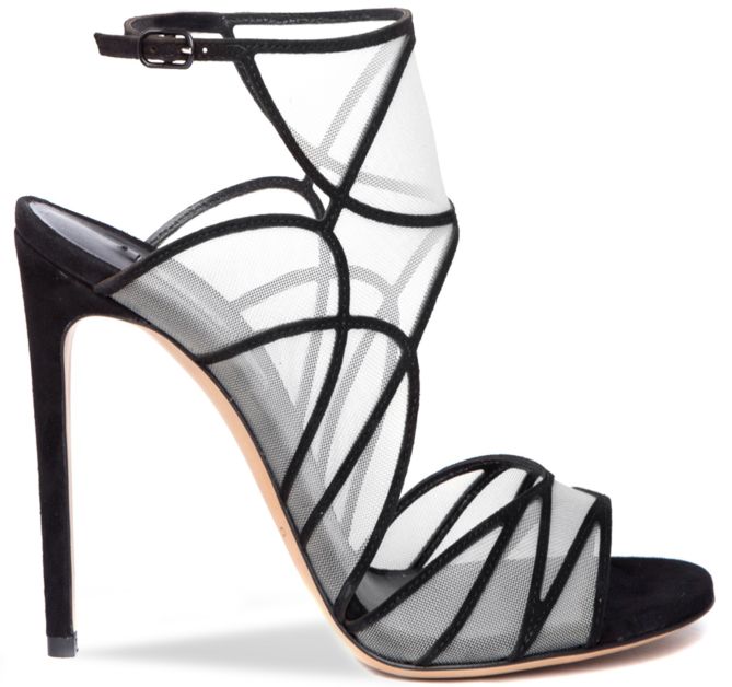 casadei mesh cutout pumps