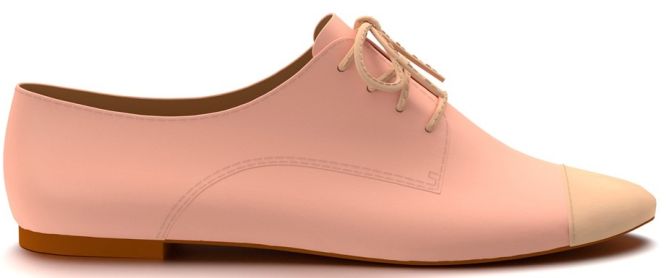 shoes of prey leather cap toe oxfords