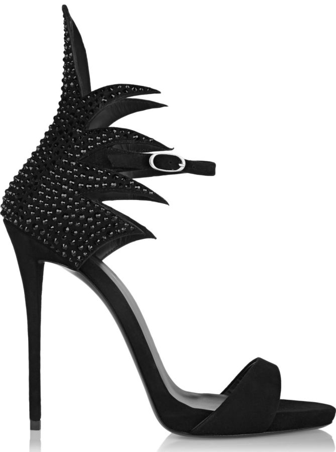 giuseppe zanotti cutout heel cup sandals coline