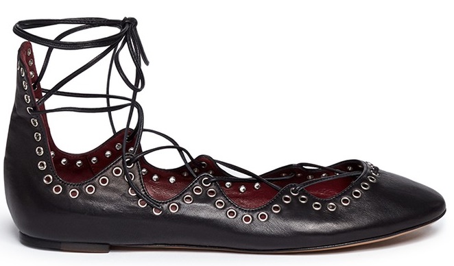 isabel marant leo flats