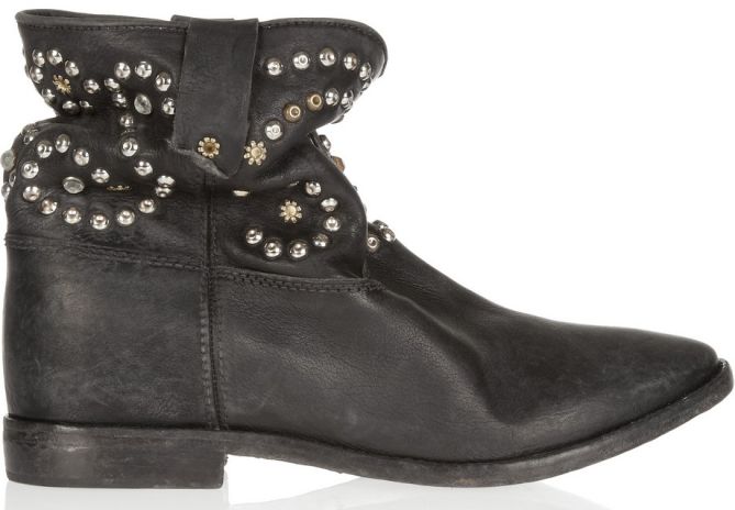 isabel marant studded caleen boots