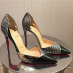 CHRISTIAN LOUBOUTIN Iriza Half d\u0026#39;Orsay Pumps - Shoes Post