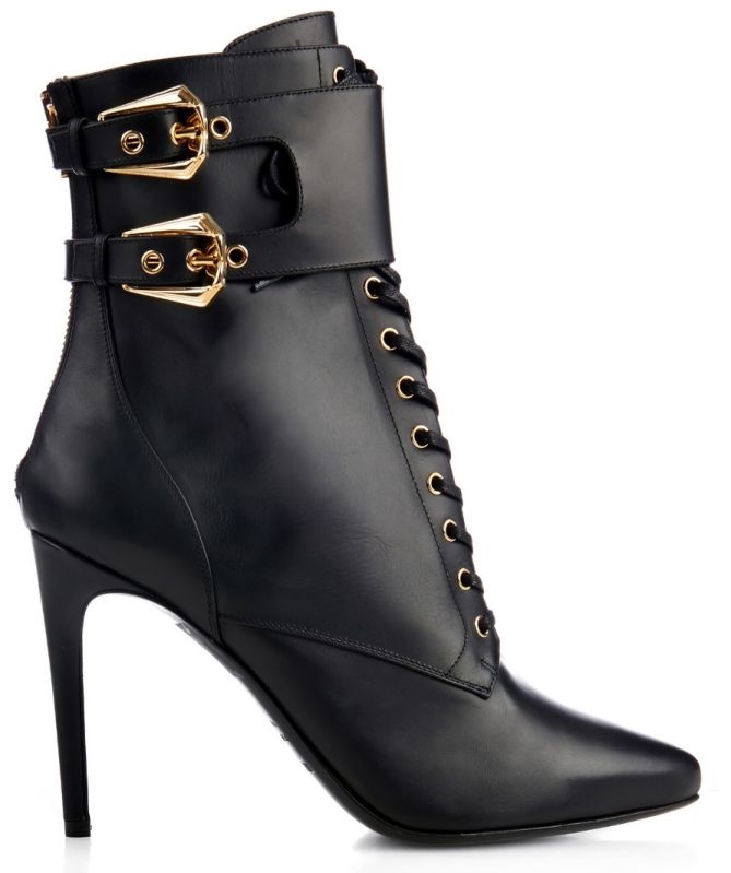 balmain nina buckled boots