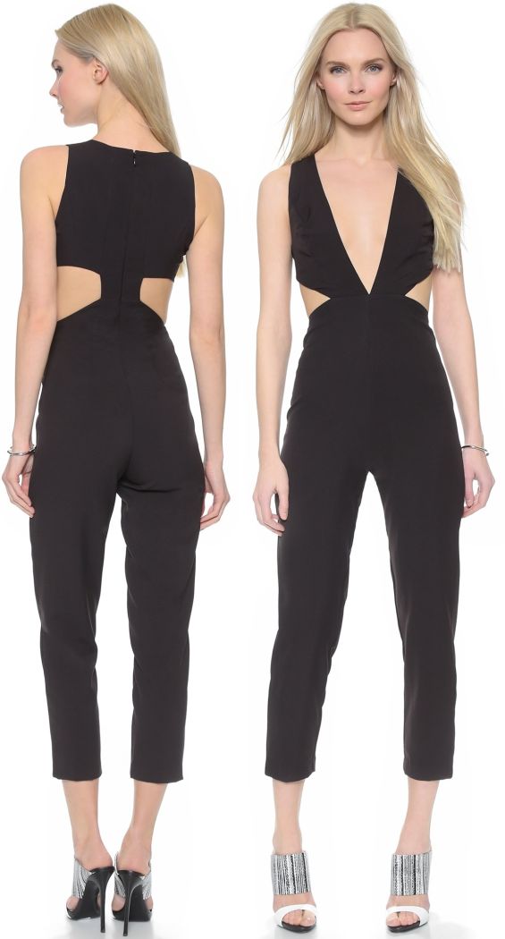 cutout jumpsuit