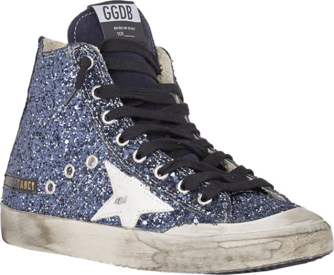 golden goose francy glitter sneakers 2