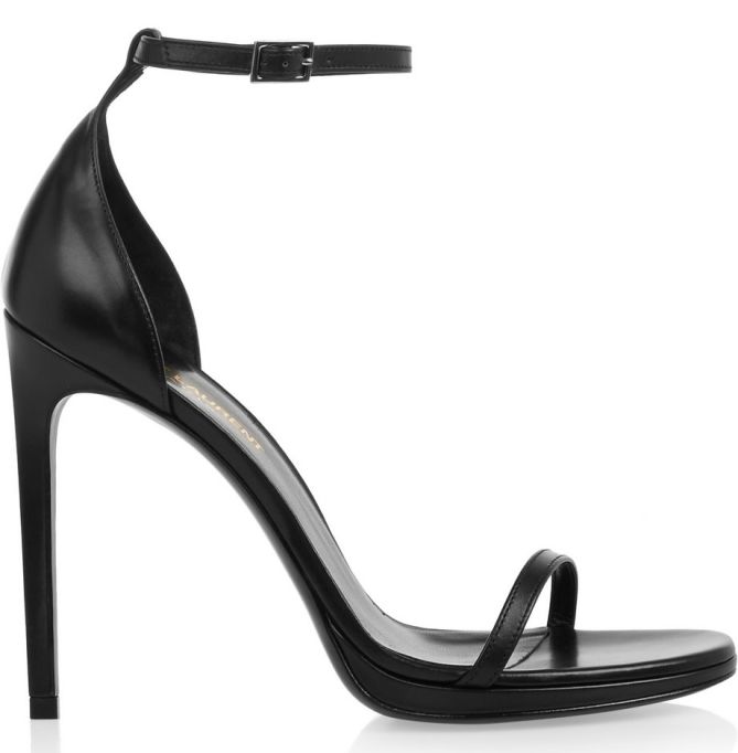 saint laurent jane ankle strap sandals 2