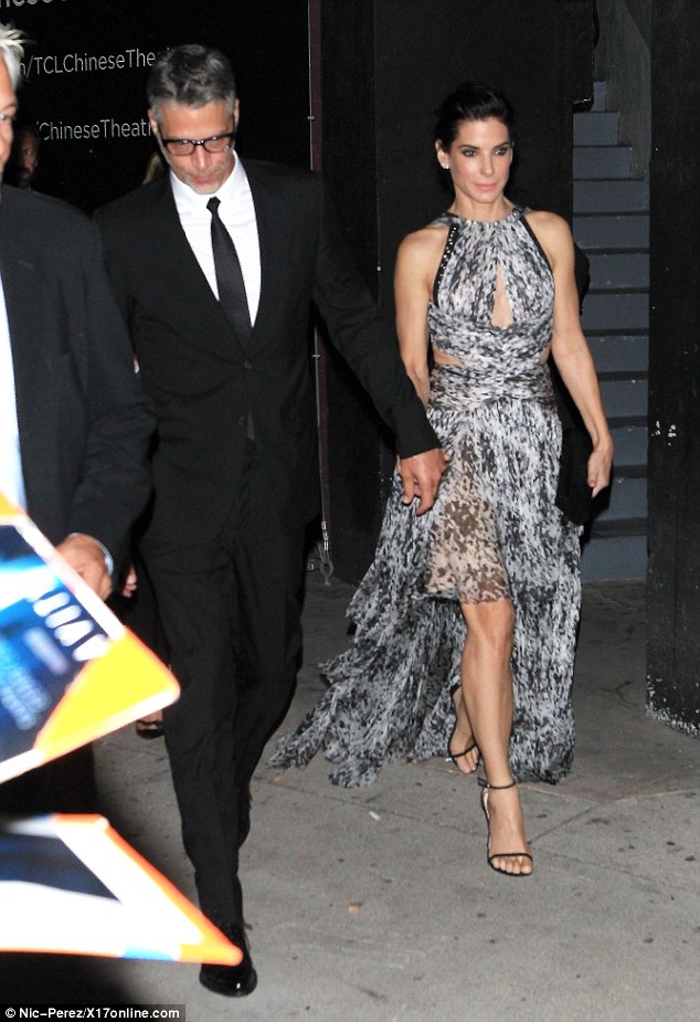 sandra bullock bryan randall boyfriend our brand crisis premiere 277