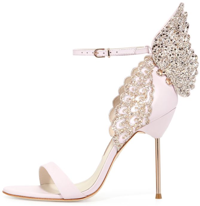 sophia webster evangeline sandals glittered and jeweled