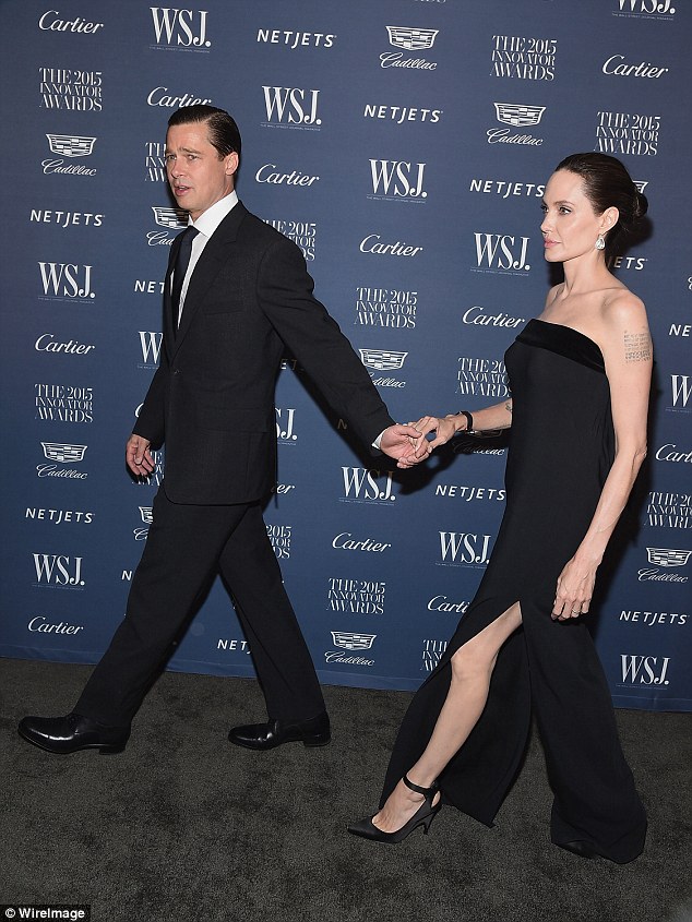 Angelina Jolie Means Business in Sharp Black Pumps – Footwear News