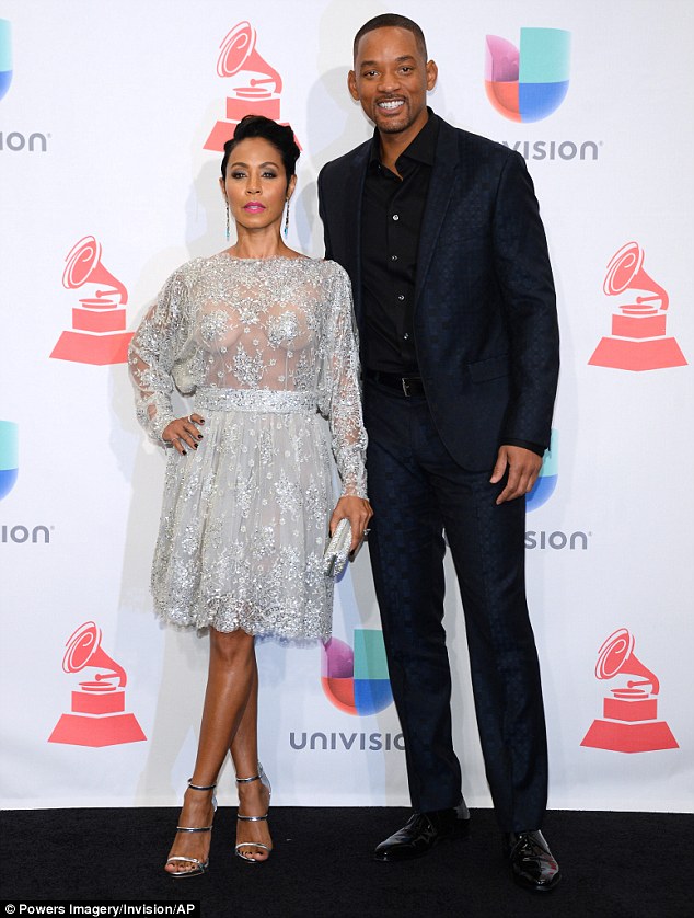 Jada Pinkett Smith Goes Bra-less for Annual Latin Grammy Awards – Shoes Post