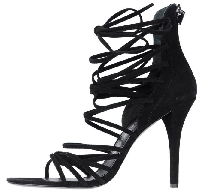 balmain lace up sandals 3