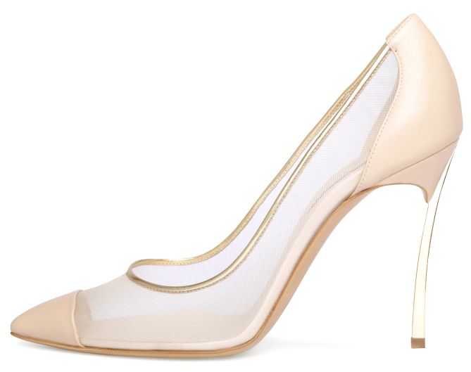 casadei sheer blade pumps