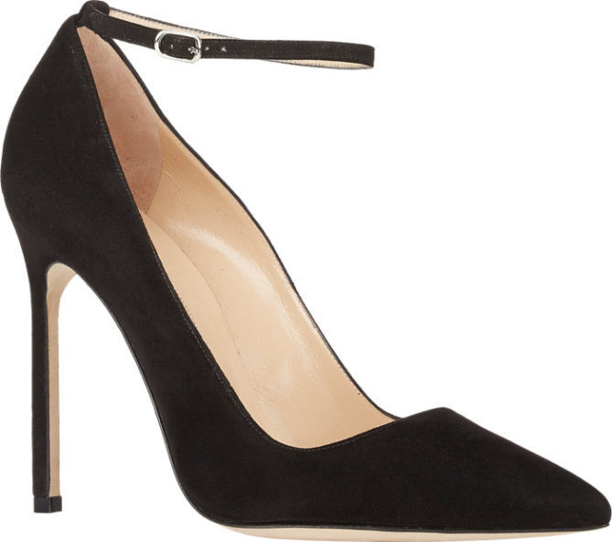 manolo blahnik bb pumps ankle strap