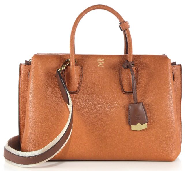 mcm milla tote satchel