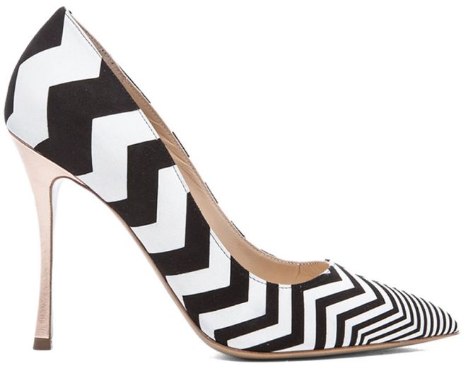 nicholas kirkwood zig zag print pumps