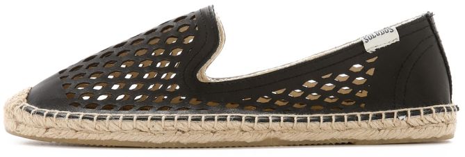 soludos laser cut  leather smoking espadrilles 2