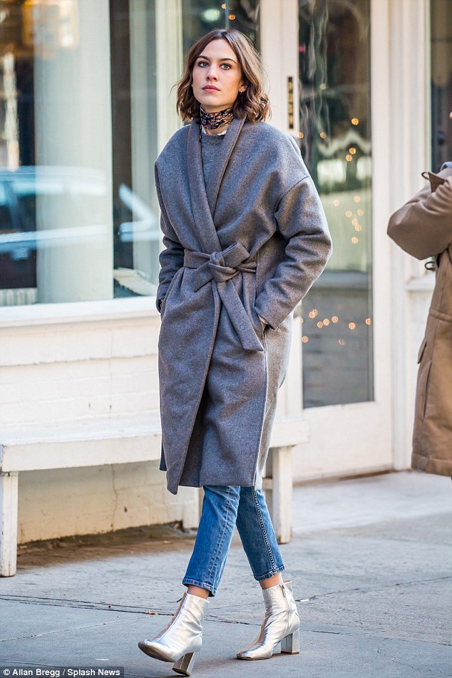 Alexa Chung Steps Out In Silver Boots Did She Nail The Look Shoes Post