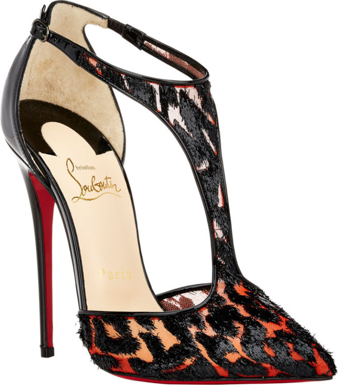 christian louboutin solanu t strap pumps 2