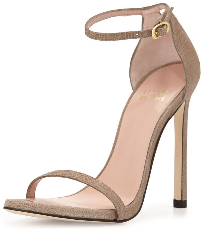 stuart weitzman nudist textured taupe