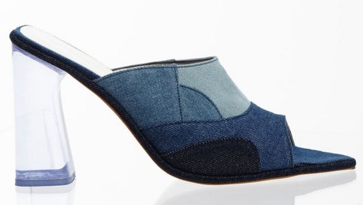 pamela-anderson-vegan-denim-patchwork-mules-w724