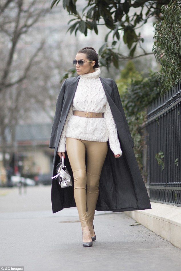 Olivia Culpo Fails To Impress In Nude Latex Leggings Shoes Post