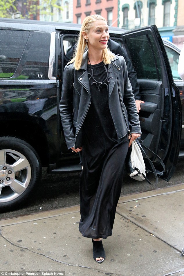 Claire Danes in the Biker Jacket