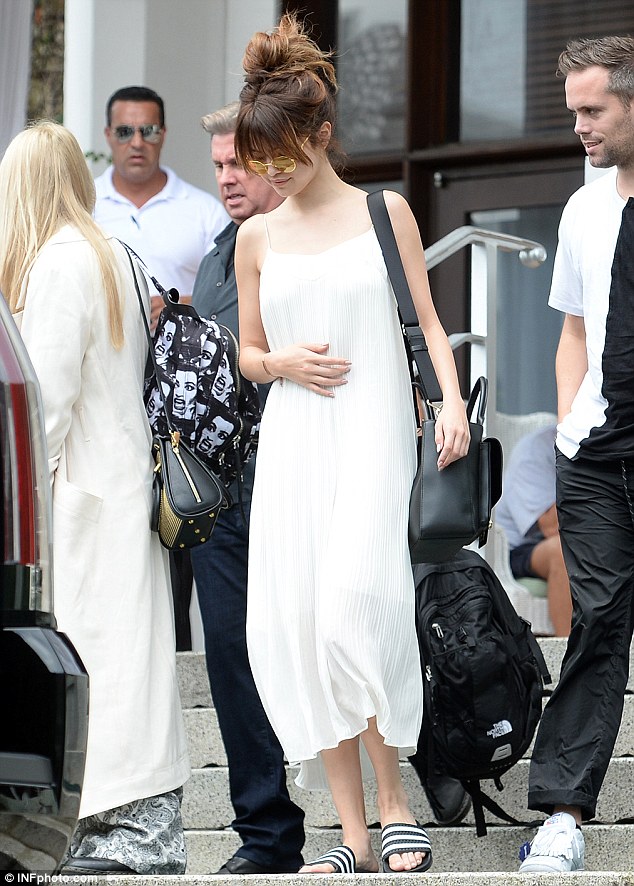 shoes sandals platform sandals selena gomez midi dress dress