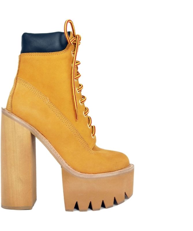 Jeffrey Campbell The HBIC Boot in Wheat Nubuck – Shoes Post
