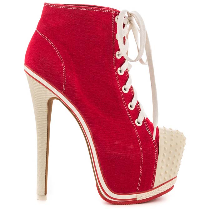 Salute – Red Ca ZiGi Girl – Shoes Post