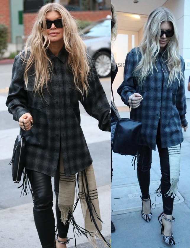 Fergie Fashions Fringes to the Hilt, Hot or Not? – Shoes Post