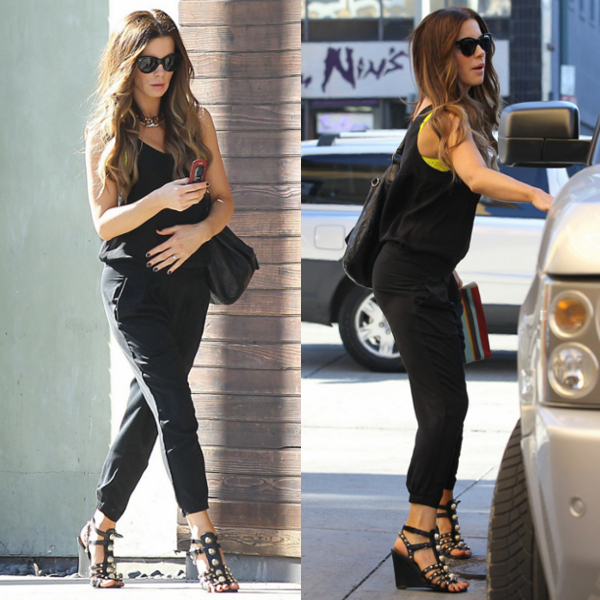 Kate Beckinsale’s Grocery Run Outfit – Shoes Post