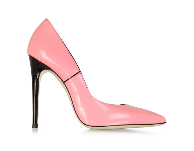 LORIBLU Pink Patent Leather Pump – Shoes Post