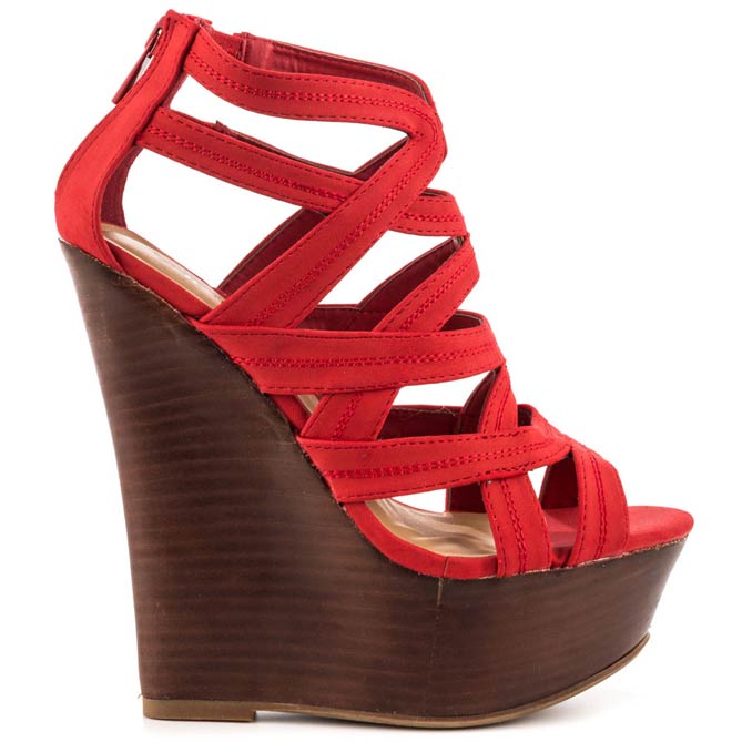 Miami – Red JustFab – Shoes Post