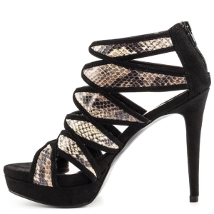 carlos by carlos santana snakeskin booties