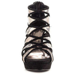 carlos by carlos santana snakeskin booties