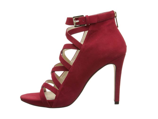 MICHAEL Michael Kors Thedore Back Zip (Scarlet Kid Suede) – Shoes Post