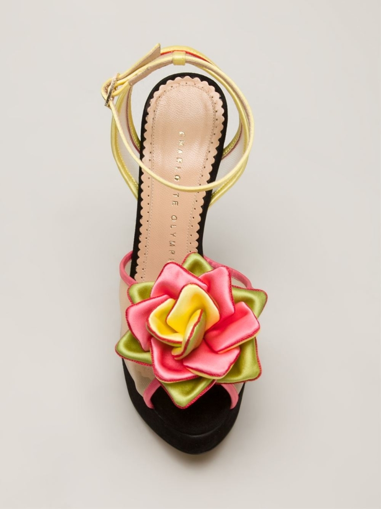 CHARLOTTE OLYMPIA ‘Pomeline in Bloom’ sandals – Shoes Post