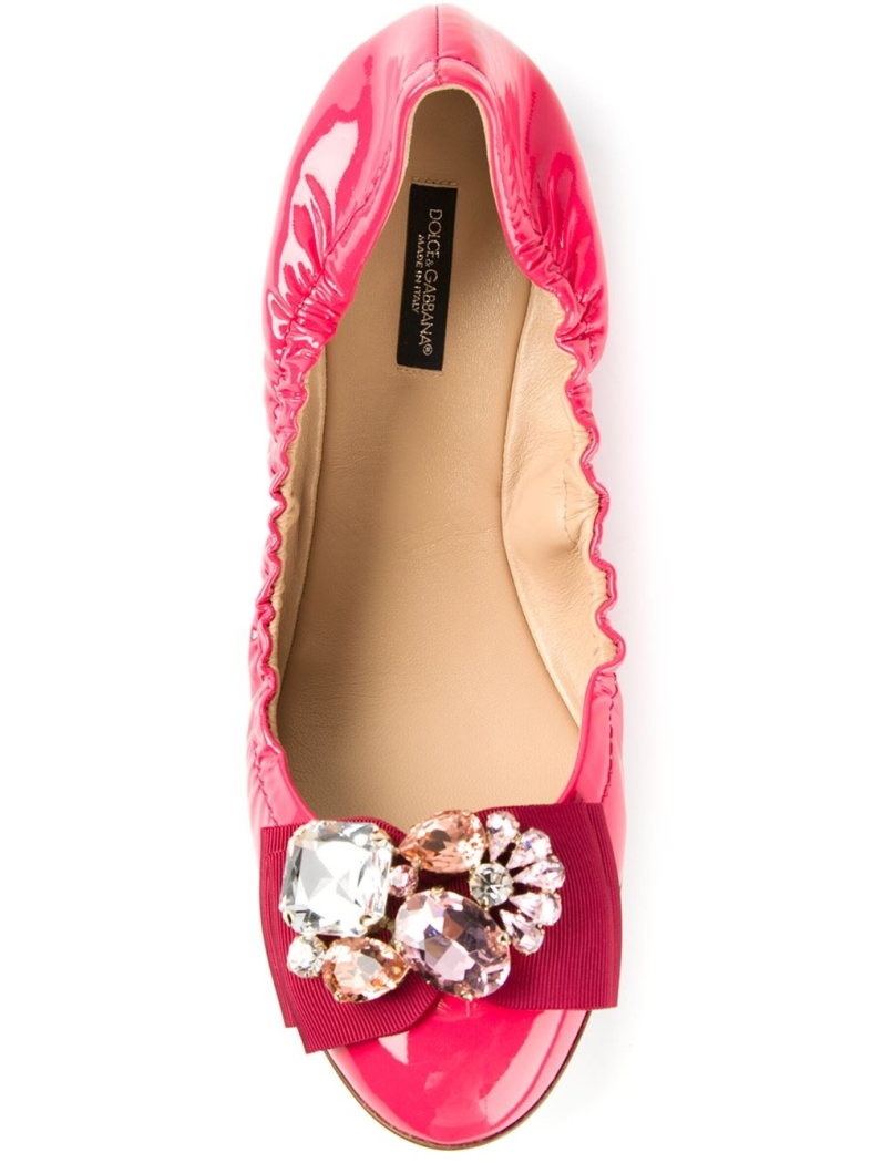 dolce gabbana ballerina flats