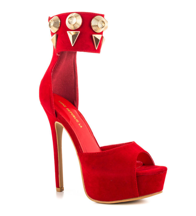Shoe Republic Pharoah – Red – Shoes Post