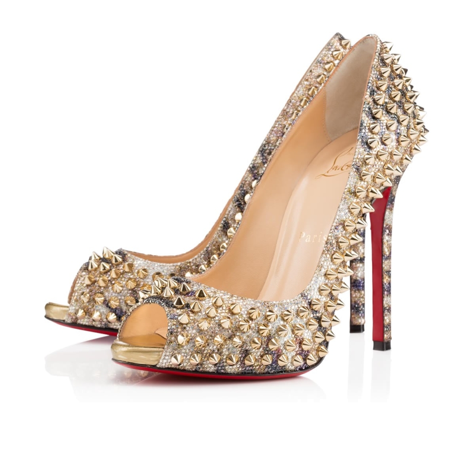 Christian Louboutin Gold Shoes – Shoes Post