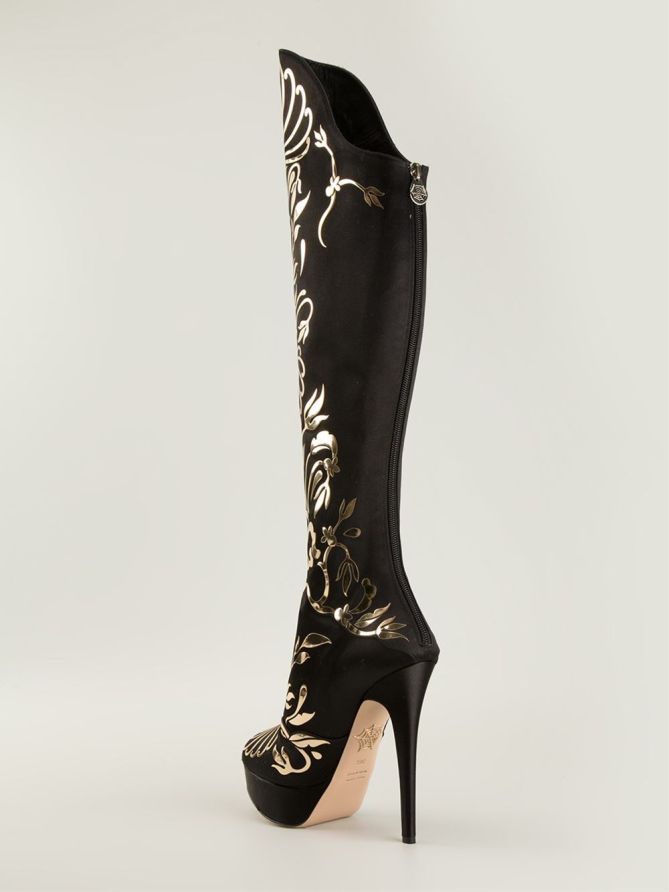 CHARLOTTE OLYMPIA ‘Prosperity’ Boots – Shoes Post