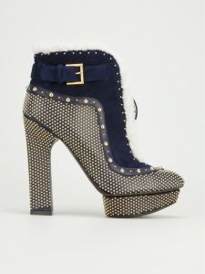 alexander mcqueen heels with studs