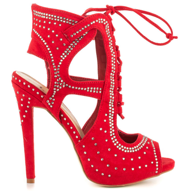 JustFab Moritz – Red – Shoes Post