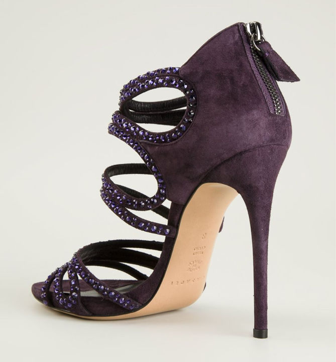 CASADEI ‘Blade’ Embellished Sandals – Shoes Post