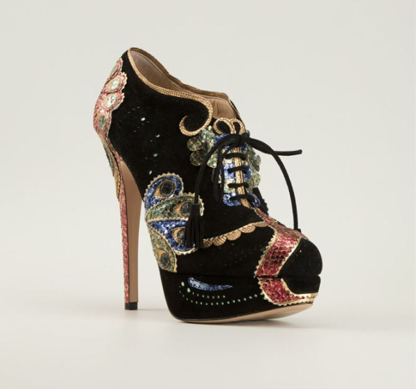 CHARLOTTE OLYMPIA ‘Orient Express’ Ankle Boots – Shoes Post