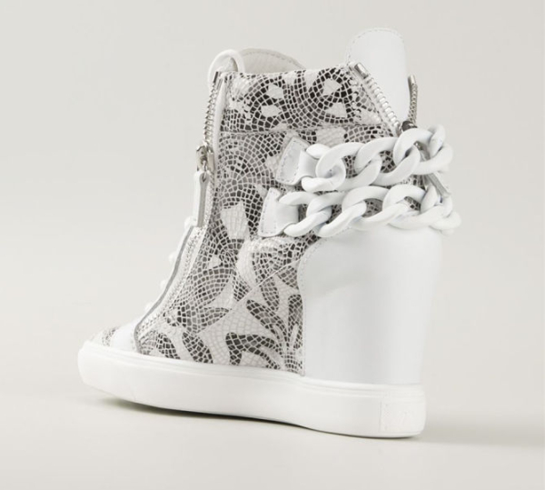 GIUSEPPE ZANOTTI DESIGN Concealed Wedge Hi-top Sneakers – Shoes Post