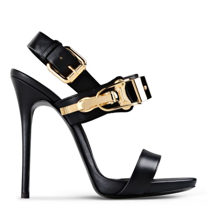 Giuseppe Zanotti Design Statement Black Sandals – Shoes Post