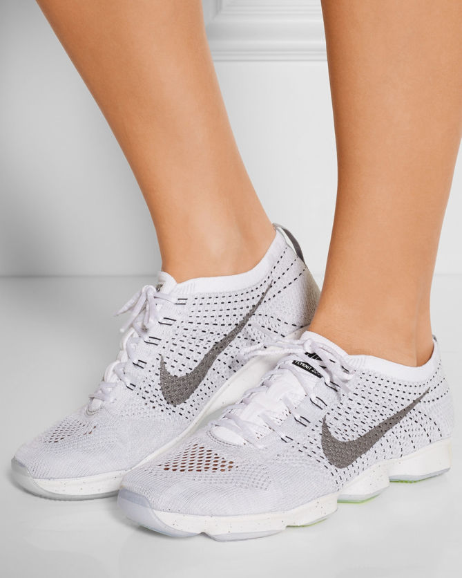 NIKE Flyknit Zoom Agility Mesh Sneakers – Shoes Post
