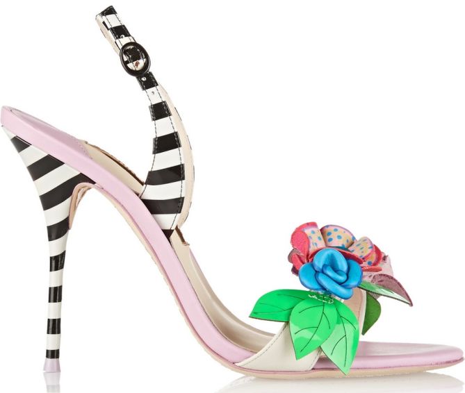 Lily Aldridge in Flower Applique Heels at Victoria Secret Event – Shoes ...
