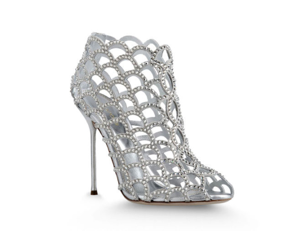 Sergio Rossi Silver Mermaid Sandals – Shoes Post